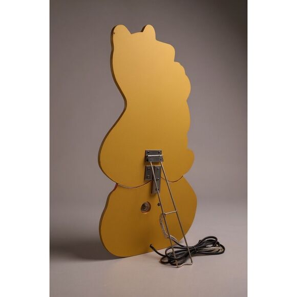 Disney Wooden Winnie the Pooh Metal Jack O Lantern Pumpkin Halloween Table Shelf - Picture 3 of 3